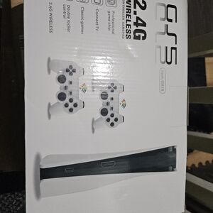 Wireless Gaming Console with Dual Controllers